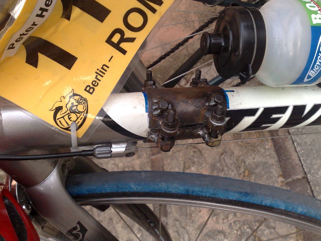 31 Reparatur nach Rahmenbruch